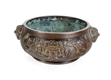 Chinese Bronze Censor