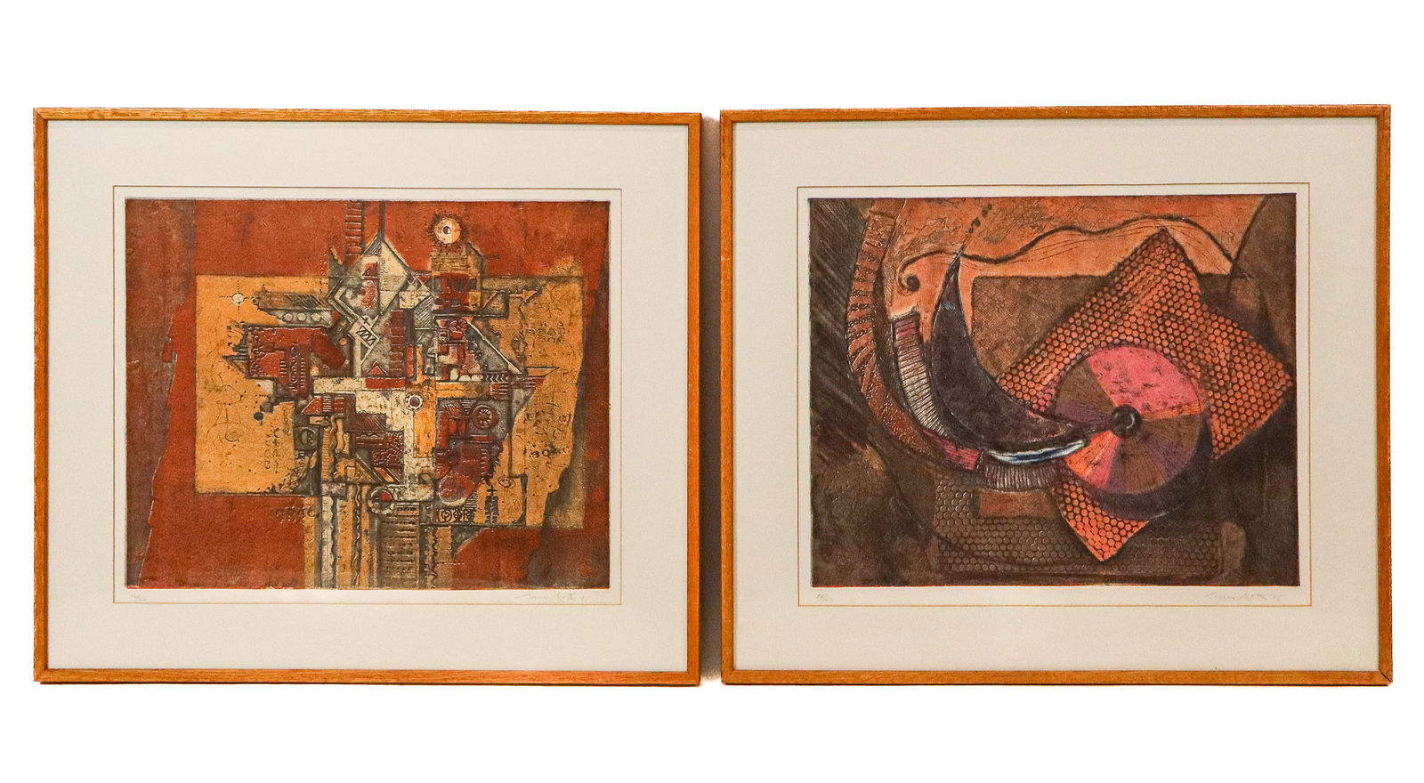 Dirk MEERKOTTER: 2 Abstract Prints (1 of 13)