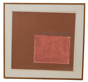 Theodoros STAMOS: Abstract Expressionist Print