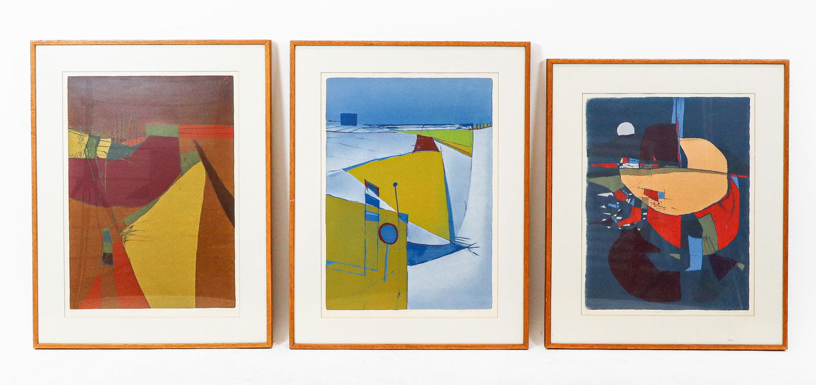 Fred SCHIMMEL: 3 Abstract Lithographs (1 of 18)