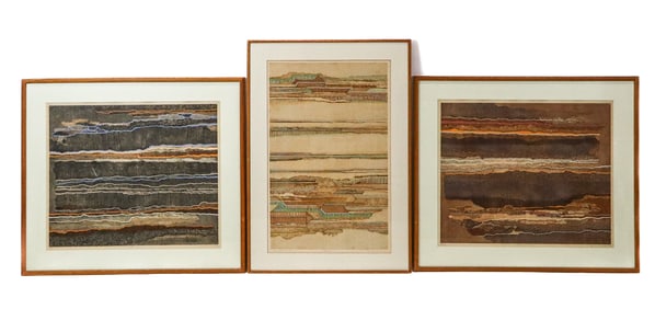 Robert QUIJADA: 3 Hand-Colored Lithographs