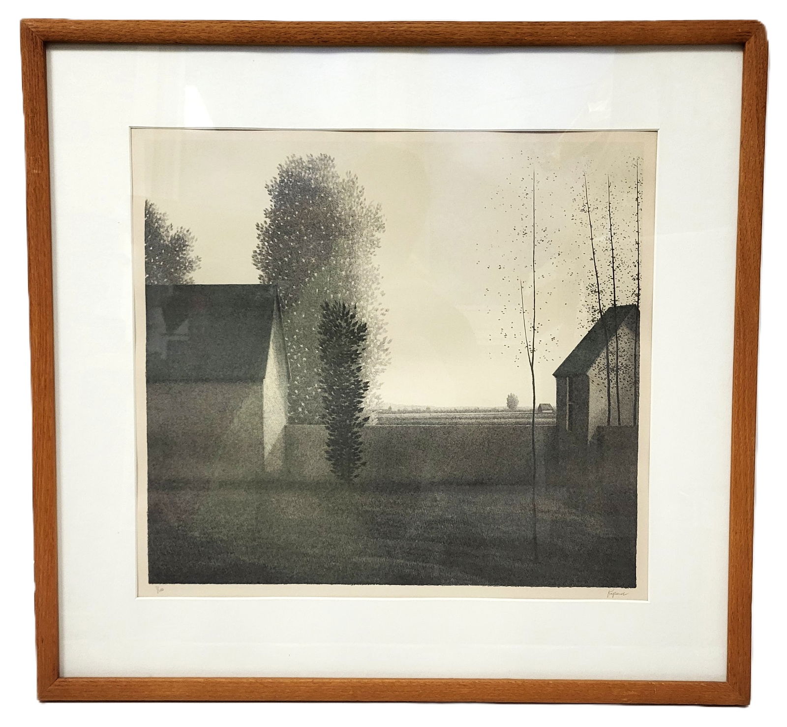 Robert KIPNISS: Houses in Landscape - Print (1 of 8)