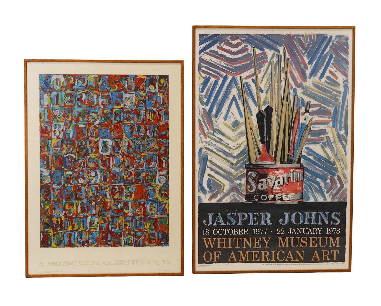 2 Jasper Johns Exhibition Posters (1 of 19)