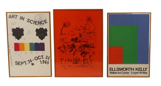 Group of 3 Modern Art Posters