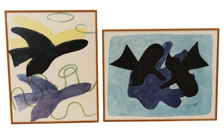 2 Georges Braque Art Posters