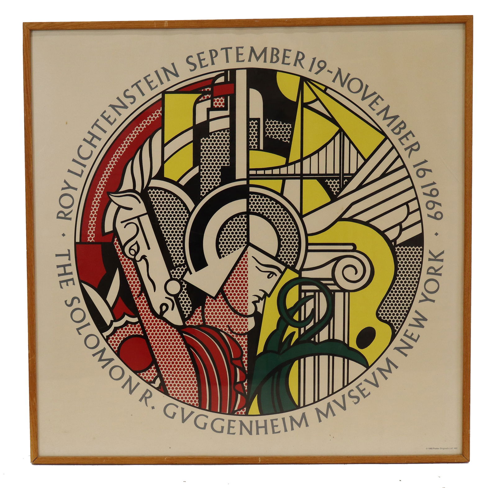 Roy Lichtenstein at Guggenheim Museum Poster (1 of 10)