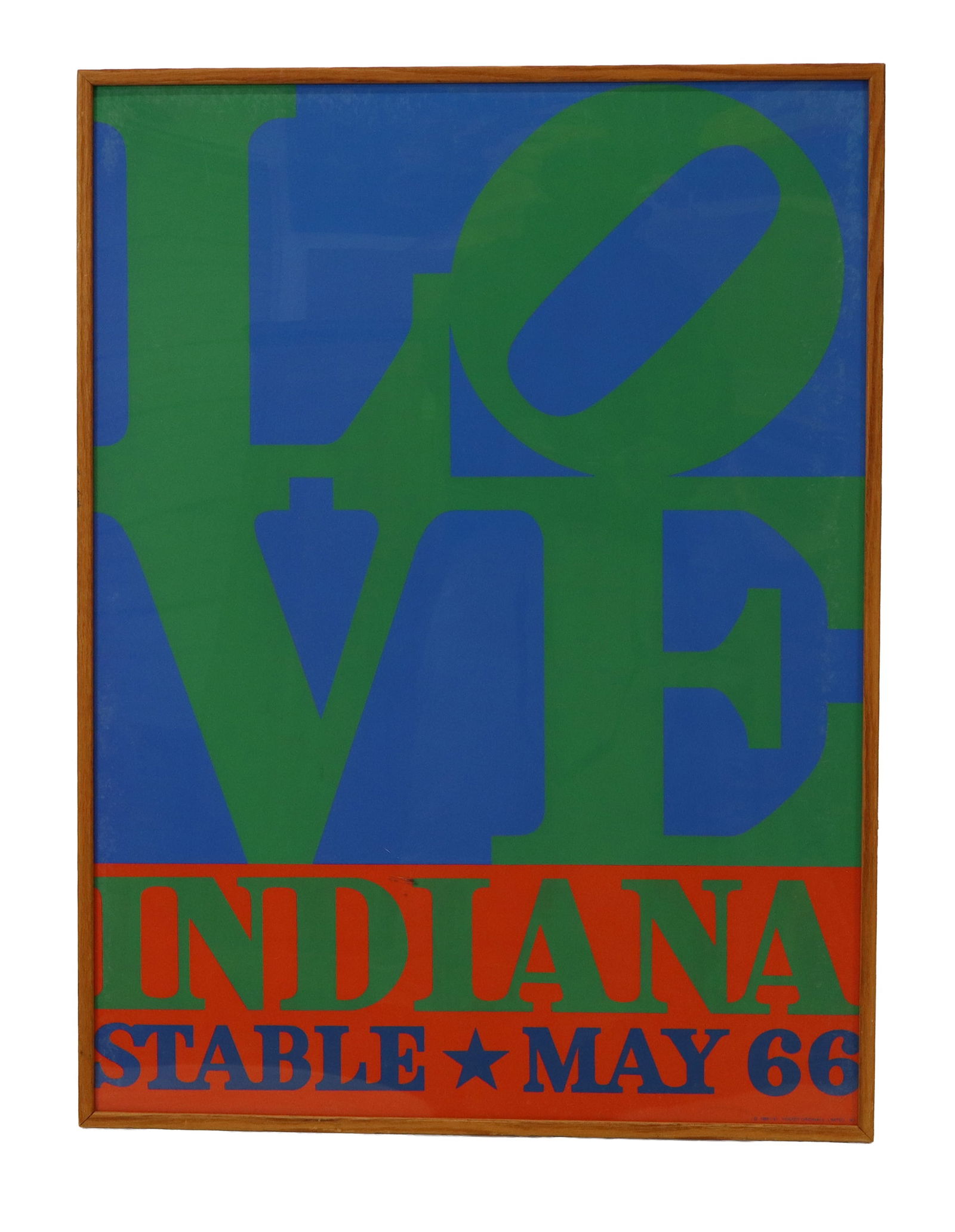 Robert Indiana at Stable Gallery Poster (1 of 6)