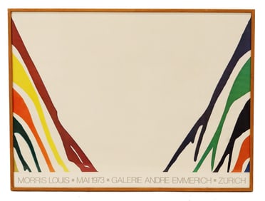 Morris Louis Galerie Andre Emmerich Poster