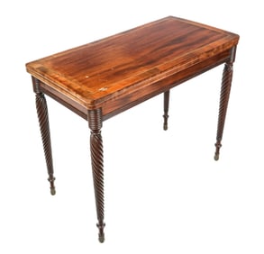 19th C. English Regency Games Table