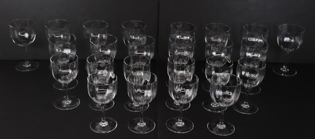 Baccarat "Montaigne Optic" Crystal Stemware
