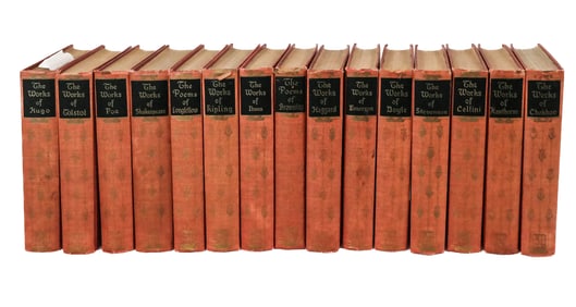 BOOKS: Various "The Works Of..", 15 Vols.