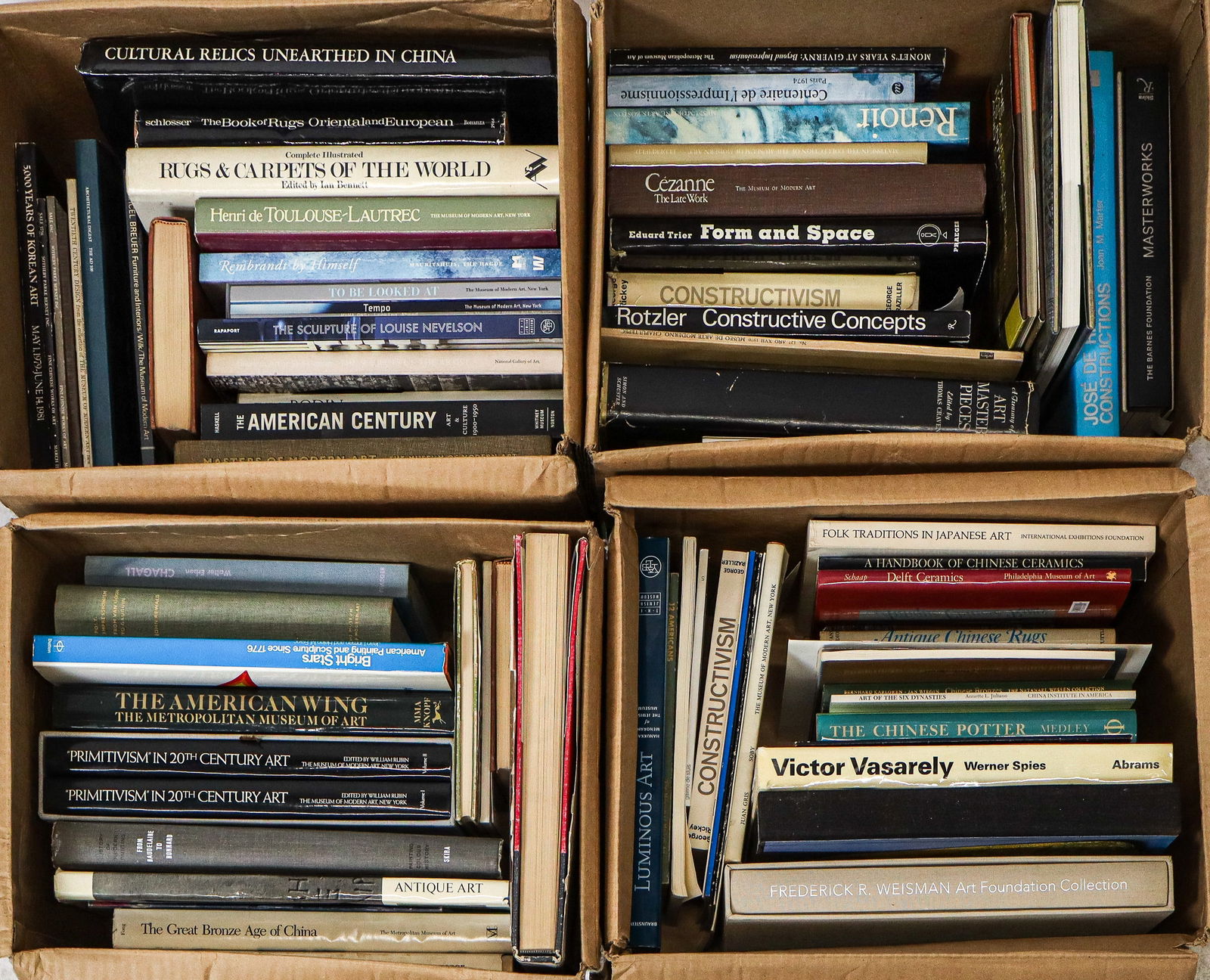 BOOKS: Large Collection Of Art Books (4 Boxes) (1 of 10)