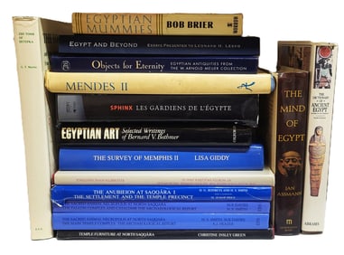 BOOKS: Assorted Books On Egyptian Art