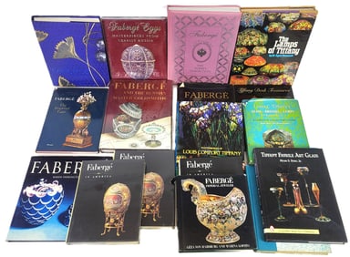 BOOKS: Faberge, Tiffany, Others, 18 Books