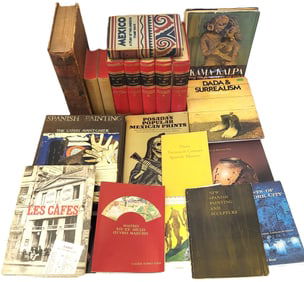 BOOKS: Collection Of Spanish And Latin Art Books