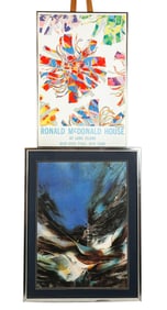 Dorothy GILLESPIE and Leonardo NIERMAN, 2 posters