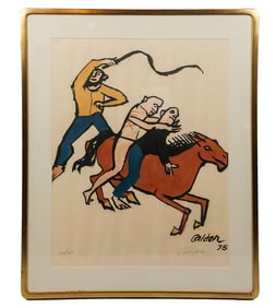 Alexander CALDER "Flight From Tyranny" Lithograph