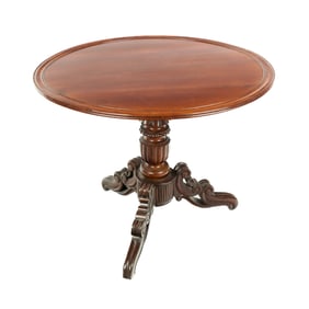Victorian Mahogany Tilt-Top Table