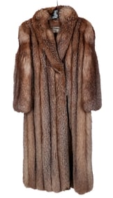 Michael Forrest Fox Fur Coat