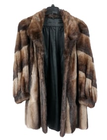 Muskrat Fur Coat