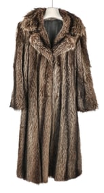 Tanuki Fur Coat