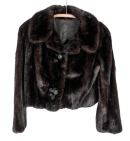 Mink Fur Bolero Jacket