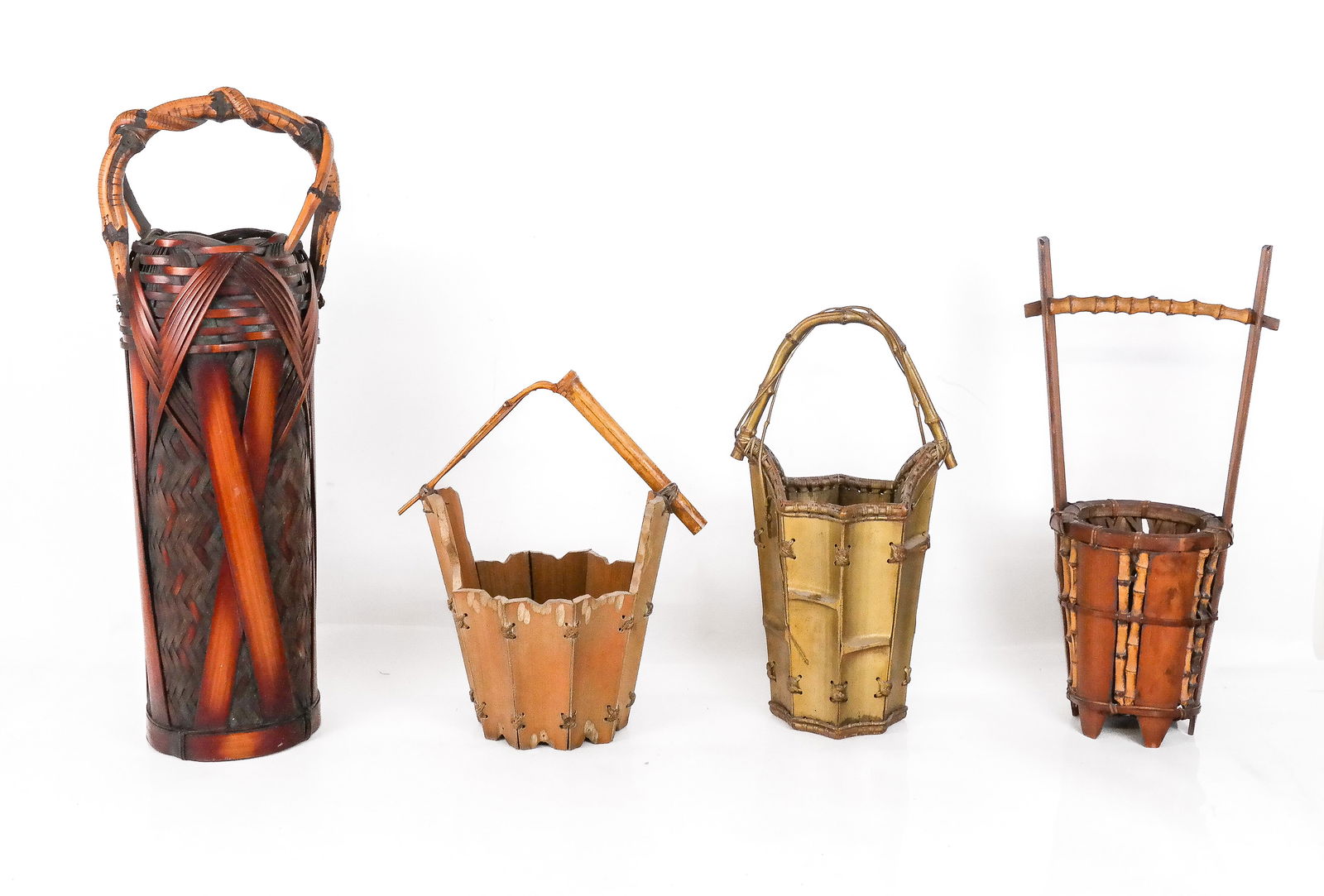 Four Japanese Ikebana Baskets (1 of 7)