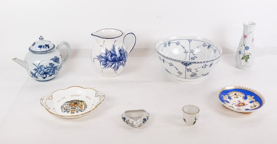 Assorted Porcelain, 8