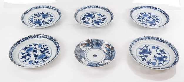 Six Japanese Porcelain Plates