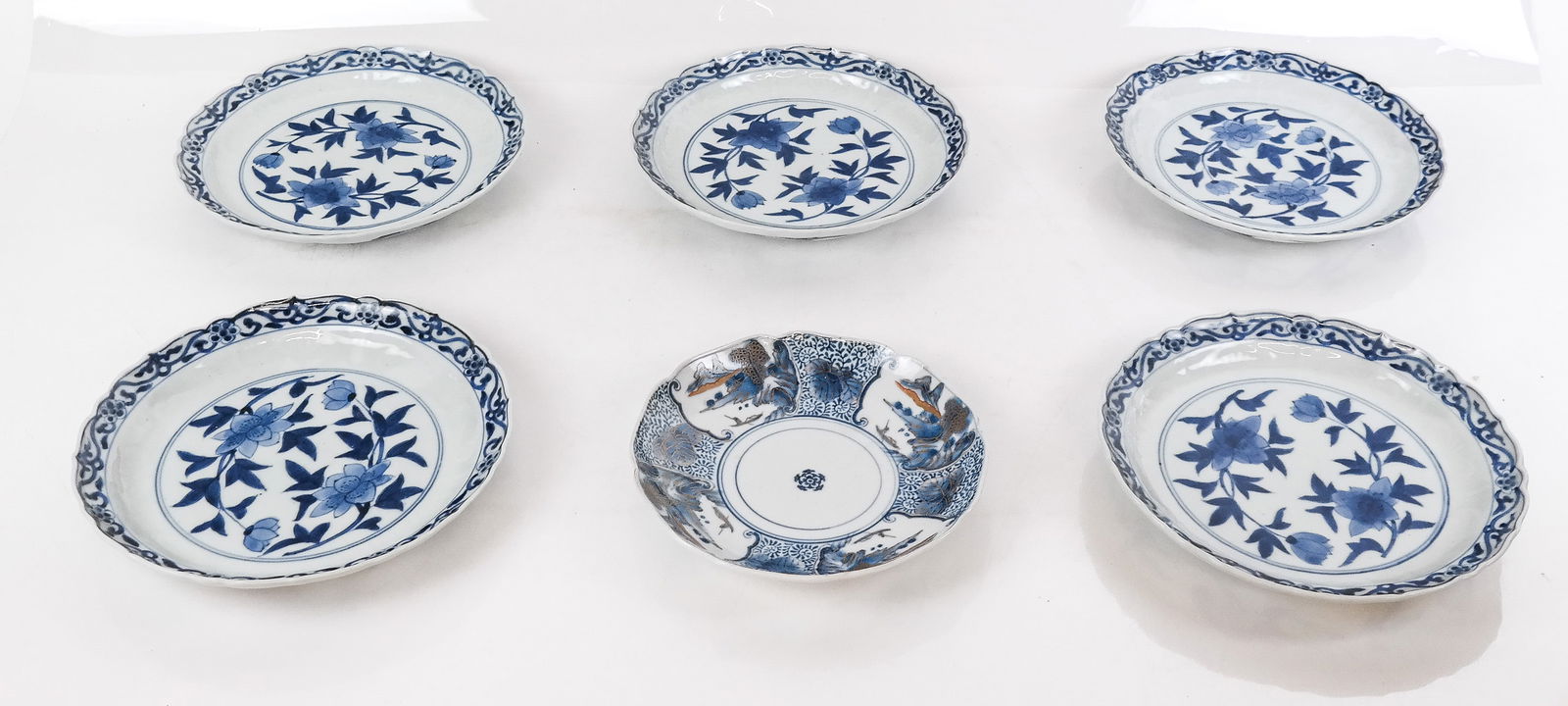 Six Japanese Porcelain Plates (1 of 13)