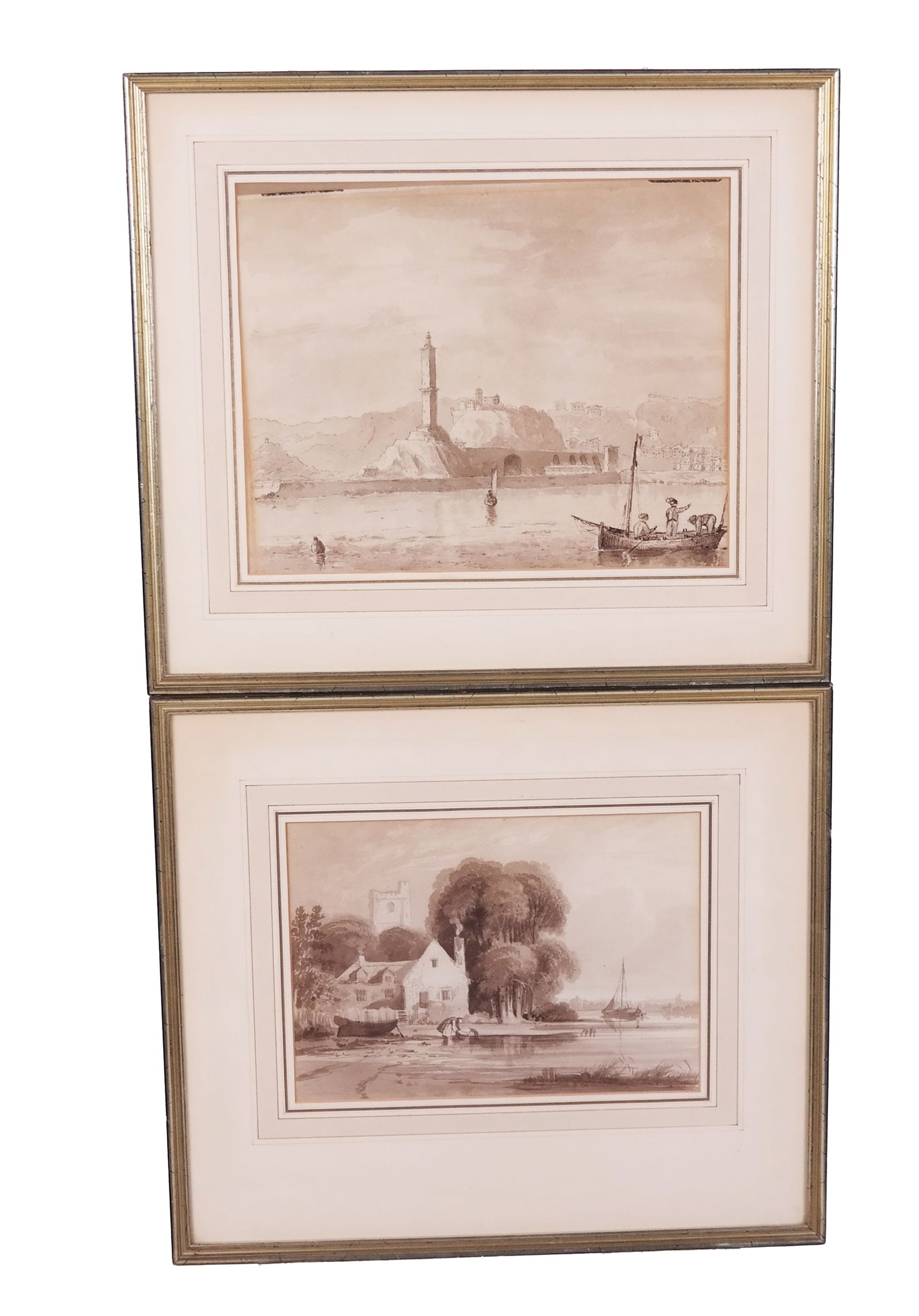 Two Watercolors after John VARLEY (1 of 11)