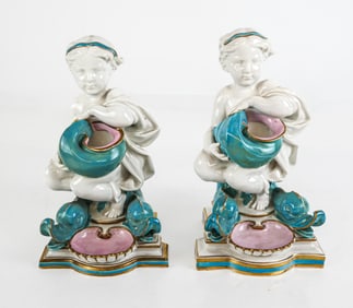 Matched Pair of Copeland Spode Figures