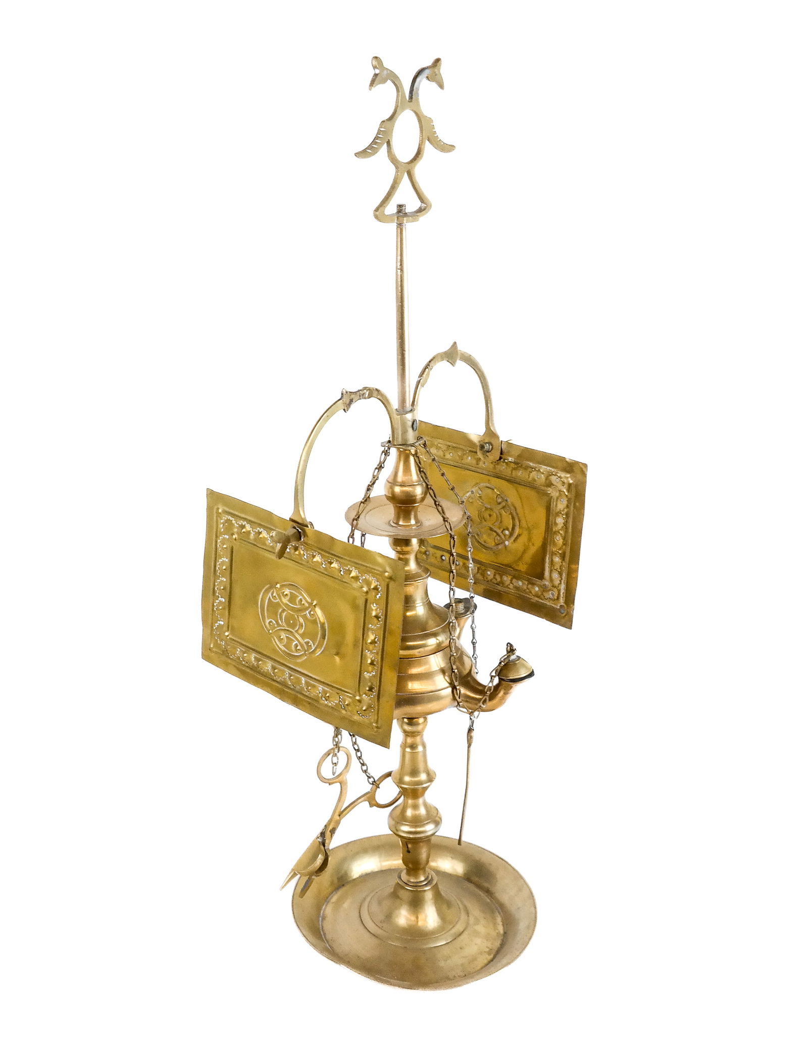 Brass Oil Lamp (1 of 12)