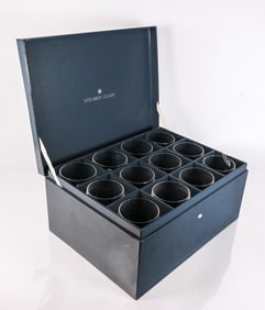 Steuben Crystal Cordials, 12