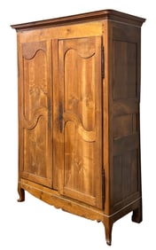 Louis XV French Provincial Armoire