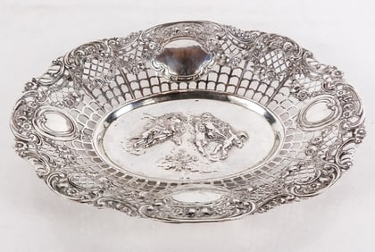 German Silver .800 Quality Tray