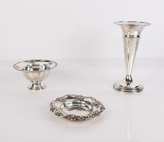 Gorham & Others Sterling Silver Items, 3