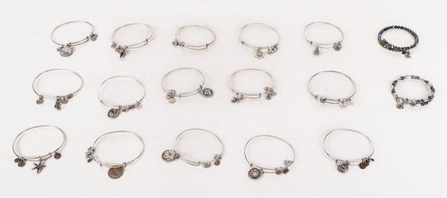 Alex & Ani Collection of Wire and Wrap Bracelets,