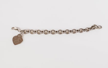 Tiffany & Co. Sterling Silver Charm Bracelet