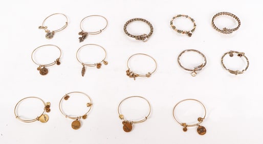 Alex & Ani Collection of Wire and Wrap Bracelets,