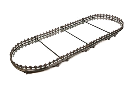 French Empire Silver Plate Plateau