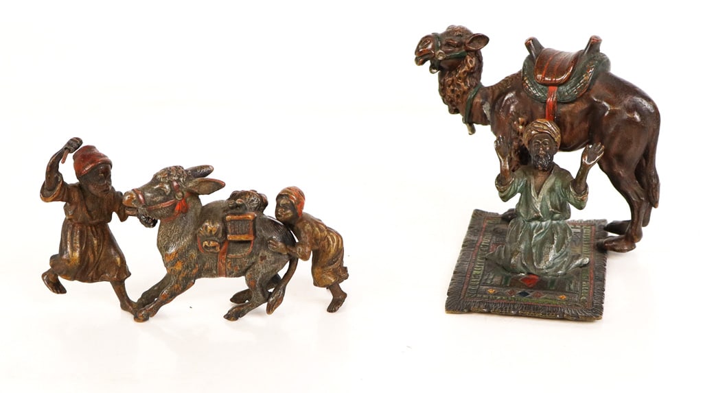 Franz BERGMAN, Orientalist Cold-Painted Bronzes, 2 (1 of 11)