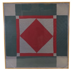 Early 20th C. Traditional American Quilt