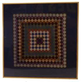 Early 20th C. Traditional American Patchwork Quilt