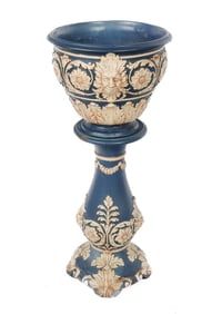 Weller Pottery Jardiniere on Stand