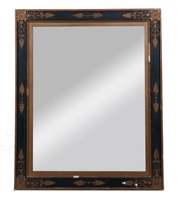 Neoclassical Painted And Decorated Mirror