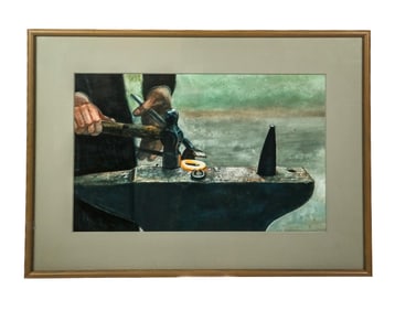 Richard F. SMITH: Iron Forger - Mixed Media