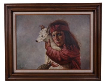 Gregory PERILLO: "All Mine" - Oil On Canvas