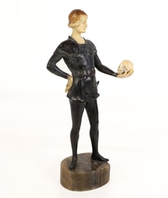 Bronze Statue of Hamlet