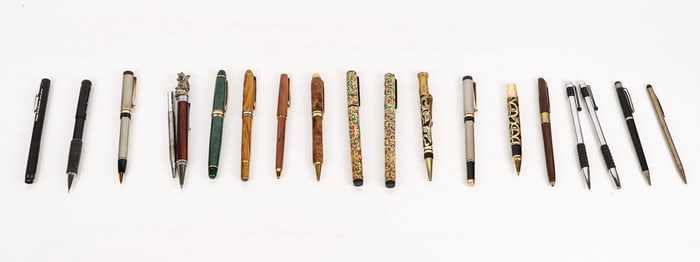 Collection of Pen, Pencils and Writing Implements,